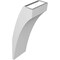 Ekena Millwork 5 1/2-in. W x 6-in. D x 18-in. H Thorton Architectural Grade PVC Knee Brace BRCP055X06X18THR - alternate 6